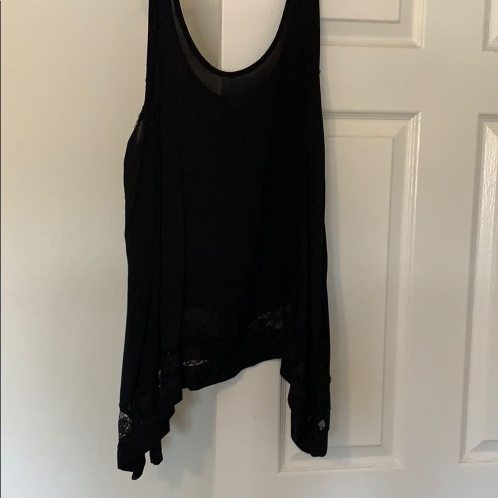 Free People oversized flowy tank top